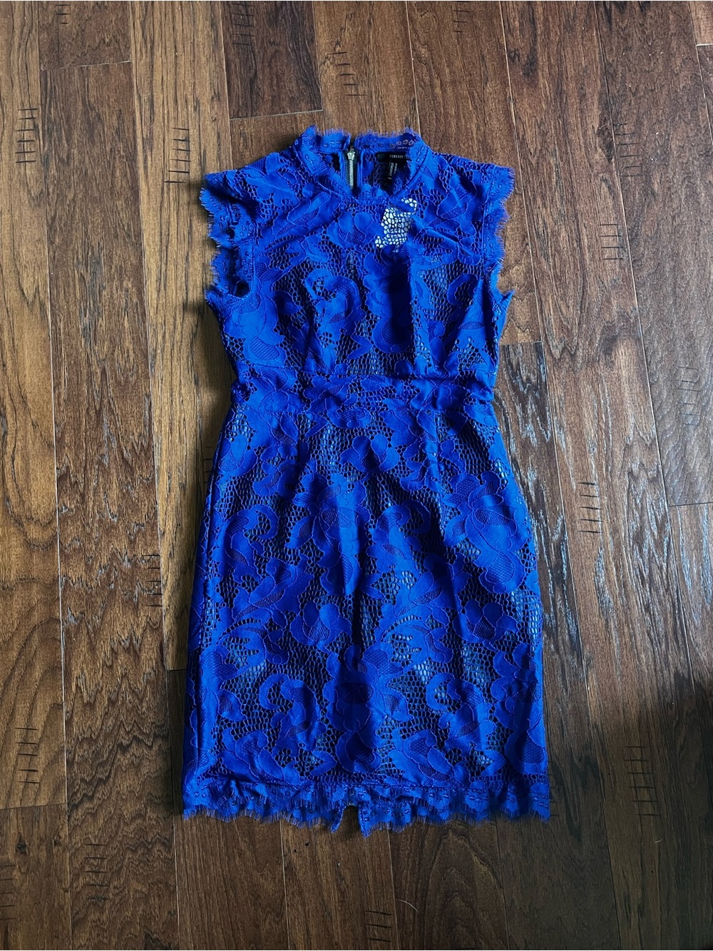 Forever 21 - Royal Blue Bodycon Lace Sheath Dress